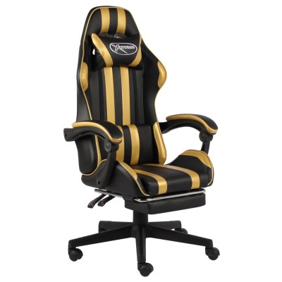 Gaming chair with footrest,...