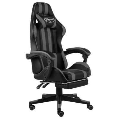 Gaming chair with footrest,...