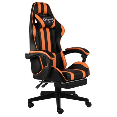 Gaming chair with footrest,...