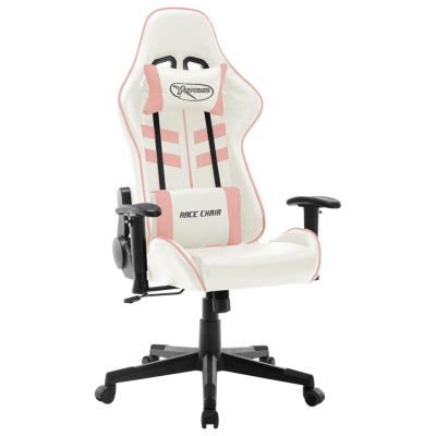 Gaming chair, white and...