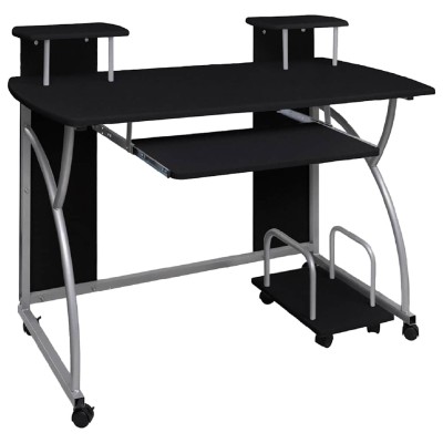 Computer desk, black,...