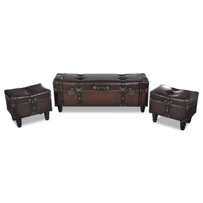 Set of bench with storage...