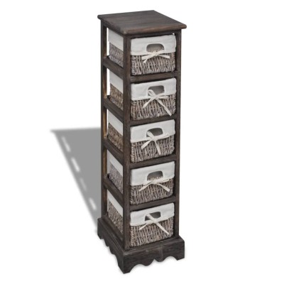 Wooden cabinet with 5...