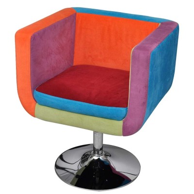 Armchair, cube shape, quilt...