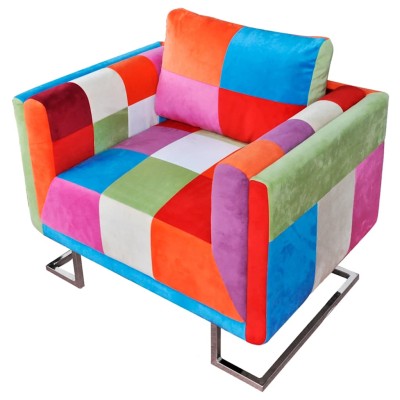 Armchair, cube-shaped,...