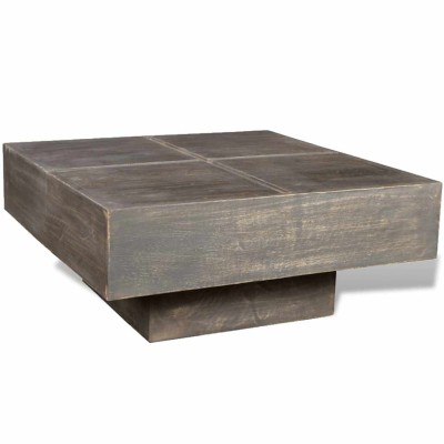Coffee table, dark brown,...