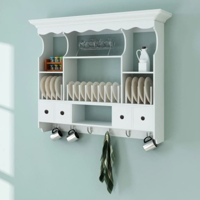 Kitchen cabinet, wooden, white
