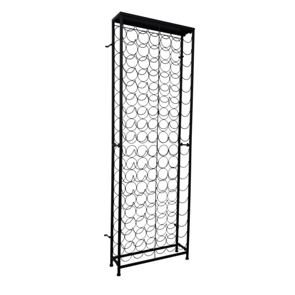 Wine rack for 108 bottles, metal