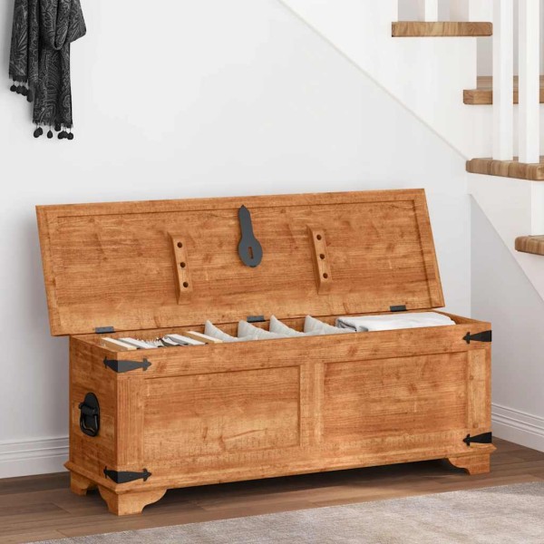 Storage box, solid mango wood