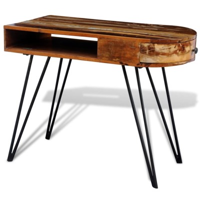 Desk, solid reclaimed wood...