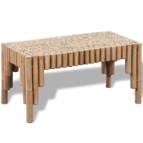 Coffee table, bamboo