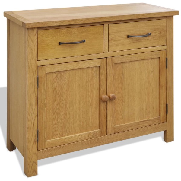 Cabinet, 90x33.5x83cm, solid oak wood