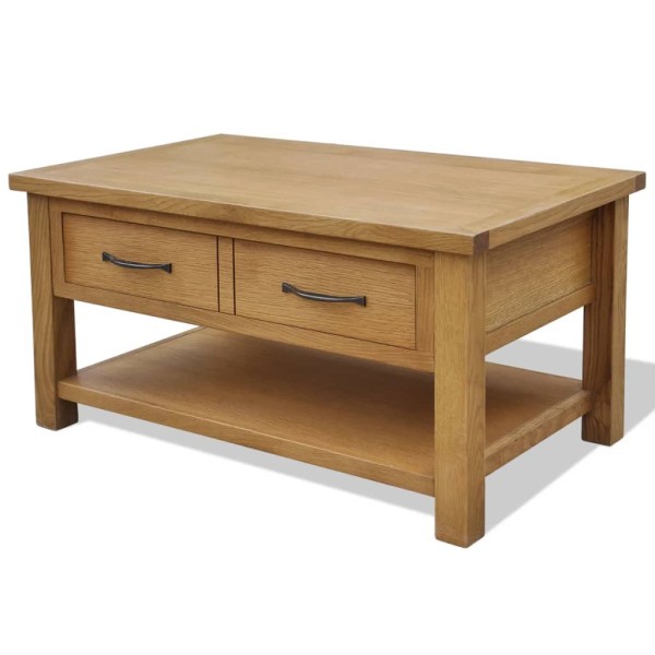 Coffee table, 88x53x45cm, solid oak wood