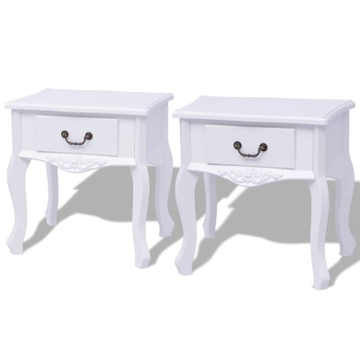 Bedside cabinet, 2 pcs.,...