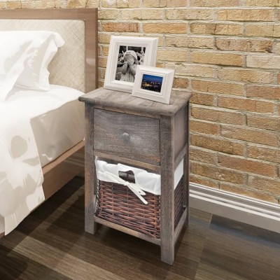 Bedside cabinets, 2 pcs.,...