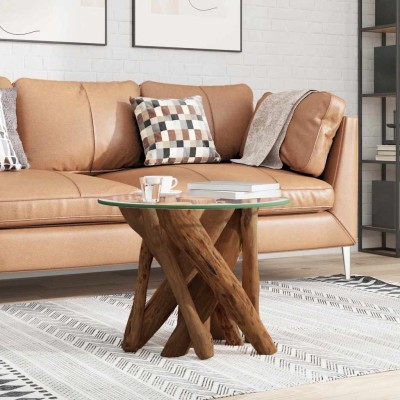 Coffee table, solid teak...