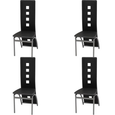Dining room chairs, 4 pcs.,...