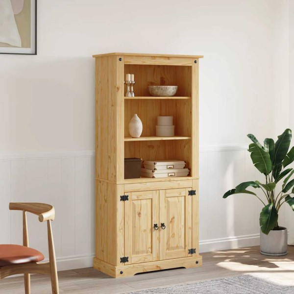 Sideboard, Mexican pine, Corona series, 80x40x170 cm
