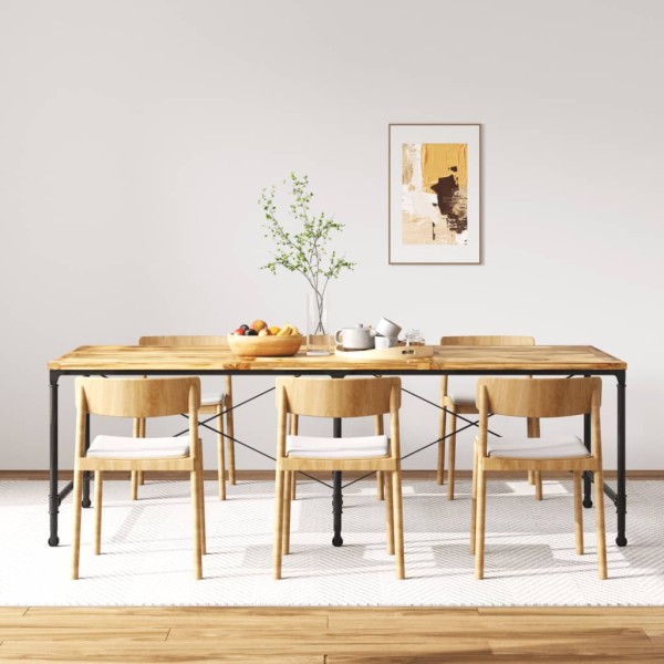 Dining table, mango wood, 240 cm