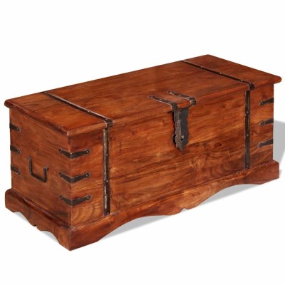 Chest-storage box, solid wood