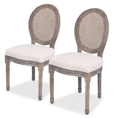 Dining room chairs, 2 pcs.,...