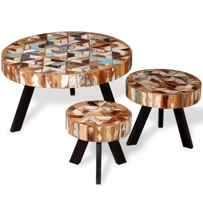 Coffee table set, 3 pieces,...
