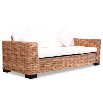 Three-seater sofa, natural...