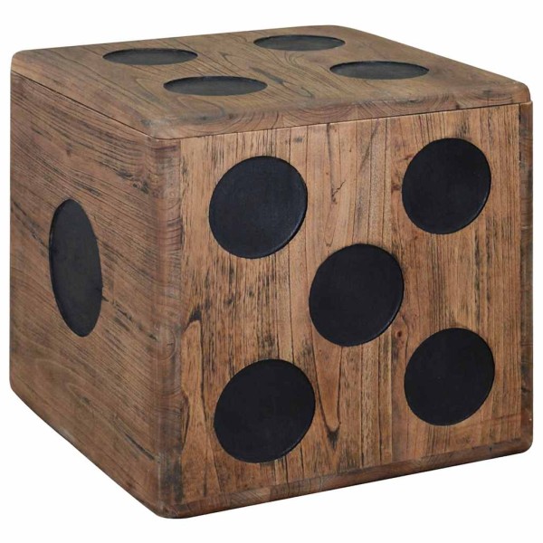 Storage box, Chinese mahogany wood, 40x40x40 cm, game bone diz.