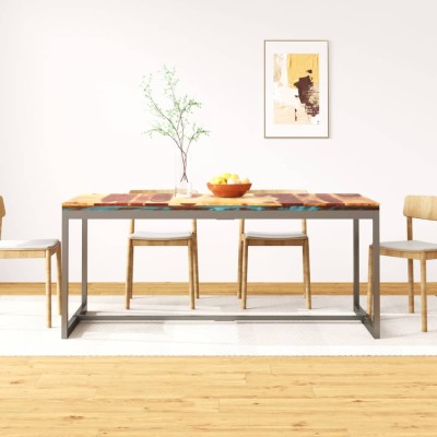 Food table, solid pink...