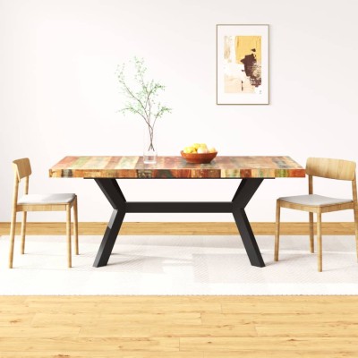 Dining table, recycled wood...