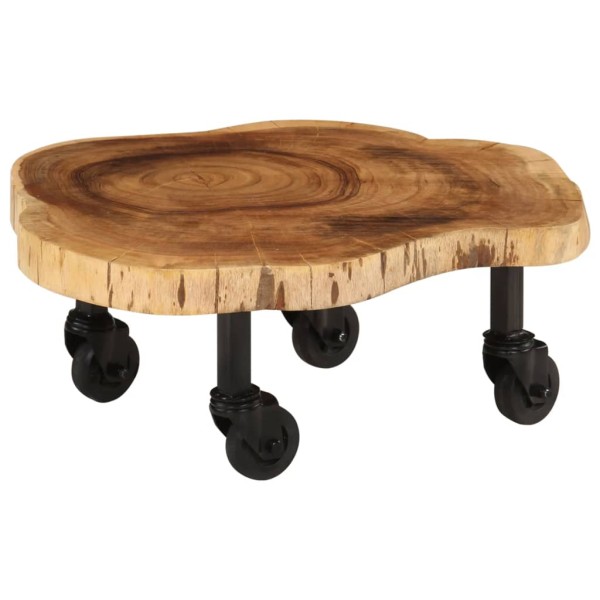 Coffee table, 60x55x25cm, solid acacia wood