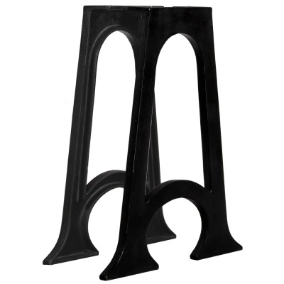 Dining table legs, arched...