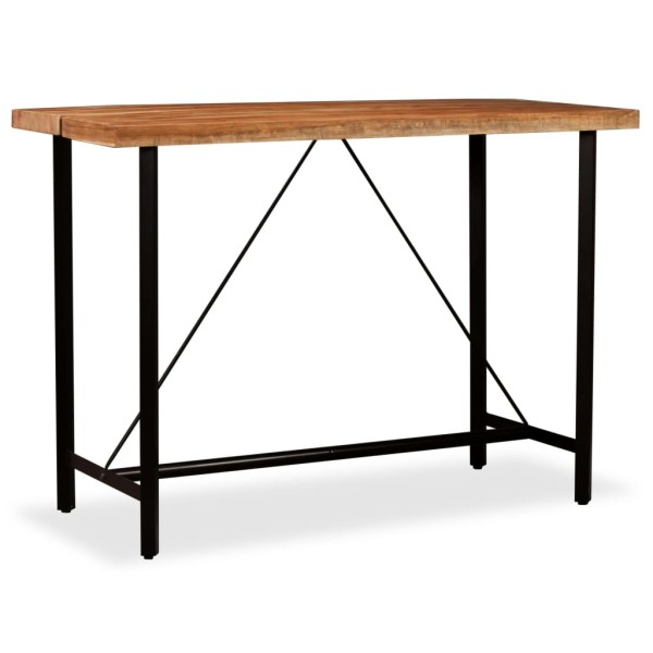 Bar table, acacia wood, 150x70x107 cm