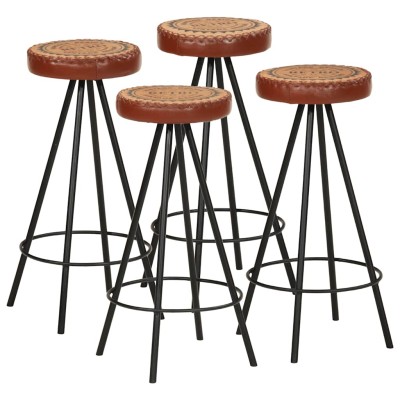 Bar stools, 4 pcs., genuine...