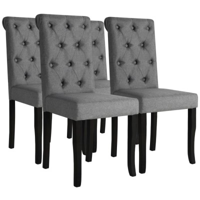 Dining room chairs, 4 pcs.,...