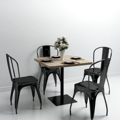 Bistro table, MDF and...