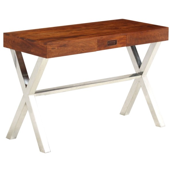 Desk, 110x50x76cm, acacia with honey finish
