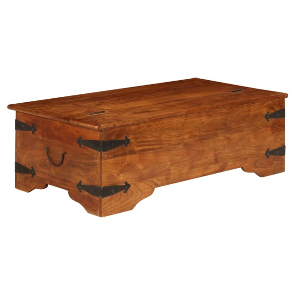 Coffee table, 110x55x35cm, acacia with honey finish