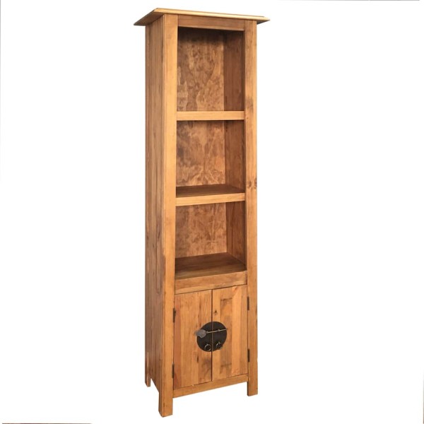 Freestanding bathroom cabinet, 48x32x170cm, solid pine