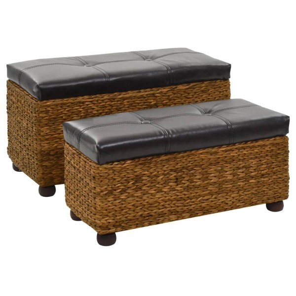 Set of benches, brown, 2d., sea grass