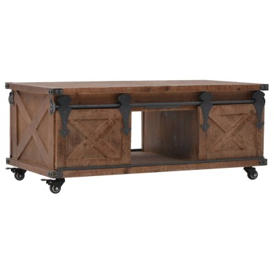 Coffee table, solid spruce...