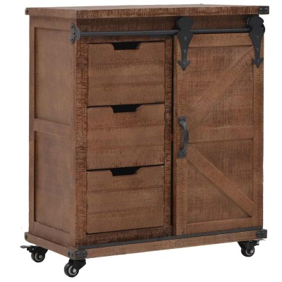 Cabinet, solid spruce wood,...