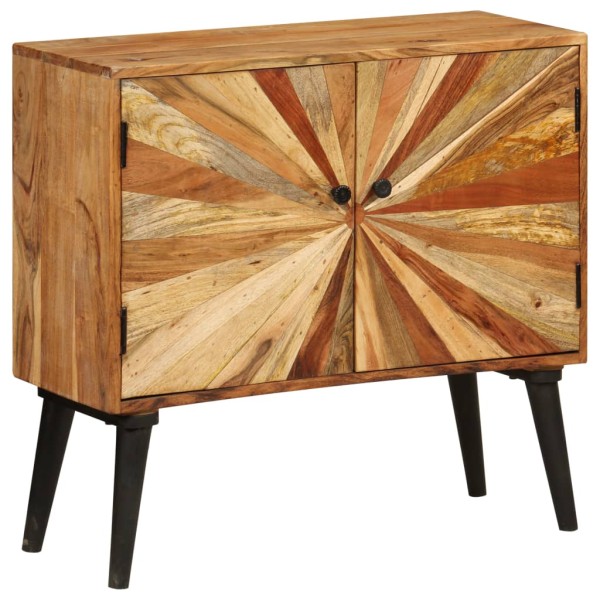Side cabinet, solid mango wood, 85x30x75cm