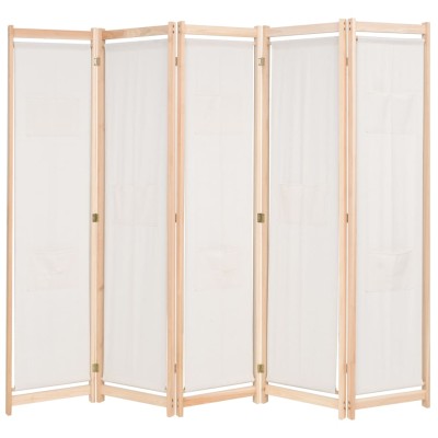 Room divider, 5 d, cream...