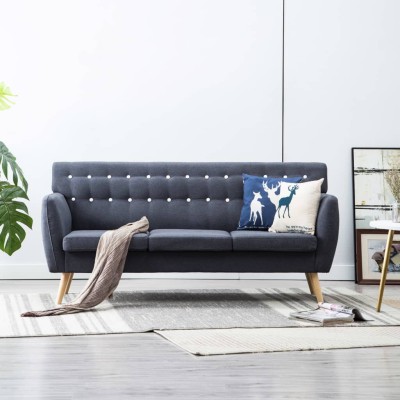 Three-seater sofa, fabric...