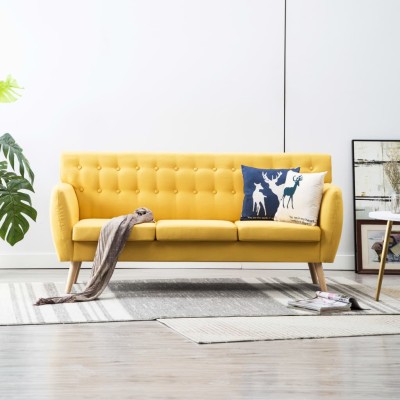 Three-seater sofa, fabric...