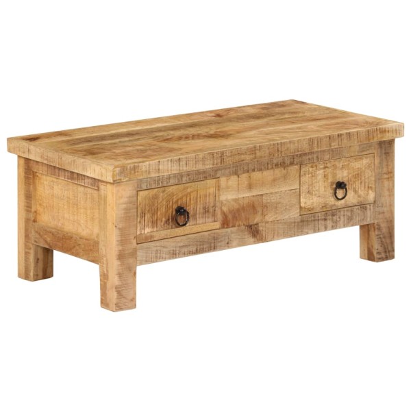 Coffee table, 90x45x35 cm, solid mango wood
