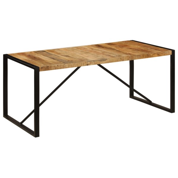 Dining table, 180x90x75cm, solid mango wood