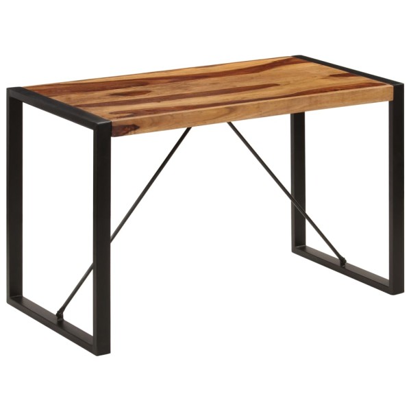 Dining table, 120x60x76 cm, pink. work massif of wood
