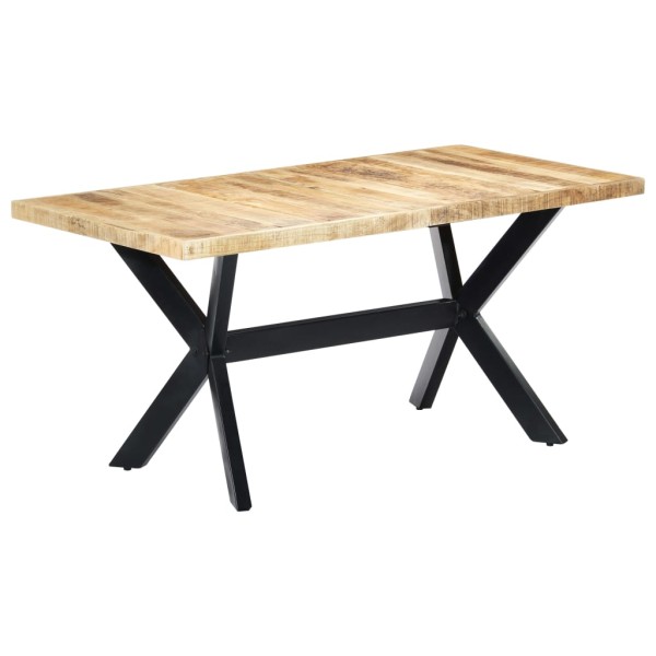 Dining table, 160x80x75cm, solid mango wood